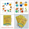 5 Sheet Children Kid Bedroom Wall Planet Sun Space Solar System Sticker Decor