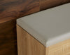 Malmo Large Wooden 2 Tier Shoe Storage Cabinet Shelf Rack Stand Grey Oak White