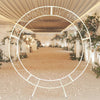 Backdrop Circle Arch Wedding Flower Arch Rack 2M Round Metal Stand Decorations