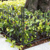 Decorative Metal Garden Fence Panels Edge Fencing Border Rustproof Iron Railings