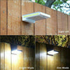 Solar Lights Powered 72LED Wall Security Sensor PIR Motion Garden Outdoor Lamps