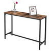 Console Table Hallway Table Adjustable Support Bar Entryway Sofa Table
