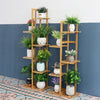 DIY Bamboo Plant Stand 5/6 Tier Flower Pot Holder Display Shelving Unit Corner