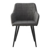 2 Pcs Dining Chairs Armchair PU / Velvet Kitchen Dining Room Restaurant Office