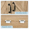 Countertop Basin Set Tempered Glass Wash Bowl Waste Tap Under Sink Unit Cabinet
