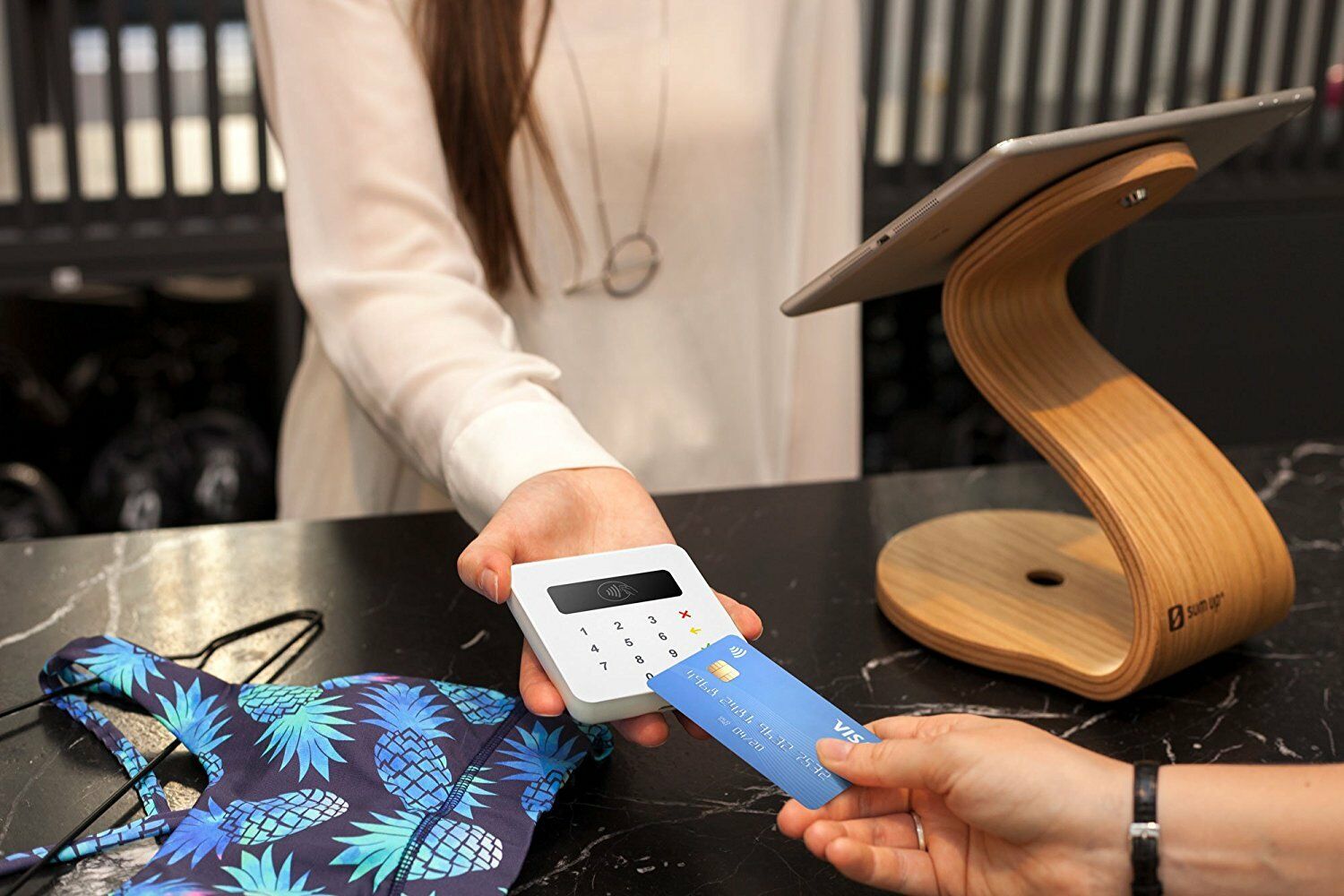 Wireless Air Credit Card Reader Shop Visa Bluetooth Contactless Paymen ...