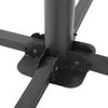 Folding Parasol Base Garden Patio Umbrella Holder Stand Steel Cross Frame 86cm