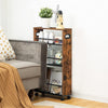 Kitchen Trolley Storage Island Dining Cart Slide Out Rolling Worktop Basket