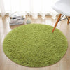 New Round Shaggy Rugs Carpet Thick Mats Large Living Room Bedroom Playing Mat UK
