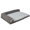 Deluxe Grey Dog Sofa Bed Mattress 10/12 CM Thick Cervical Vertebra Protective