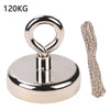 Fishing Magnet +30M Rope 120kg Double Sided Round Recovery Salvage Neodymium Kit