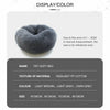 S-XL Pet Dog Cat Calming Beds Comfy Shag Warm Fluffy Bed Nest Mattress Donut Pad
