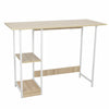 80CM/100CM PC Computer Desk Writing Study Shelve Table Office Home Workstation