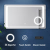 Modern Bathroom Mirror LED Illuminated Anti-fog Touch/Infrared Sensor