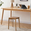 Rest Bamboo Square Stool Bathroom Spa Bath Seat Bench Kitchen Dinner Chair Home