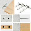 Floating Shelf Bracket Hidden Fixing Mount for Shelves Brackets Concealed 3-5in