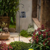 Solar Powered LED Light Outdoor Yard Path Hanging Lantern Garden Decorative Lamp