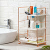 Kitchen Bathroom Storage Unit 2/3 Tier Free Standing Shelf Rack Holder Bookcase