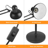 Tall Spotlight Floor Lamp Standard Free Standing Living Room Home Light E27 Bulb