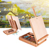 Portable Artist Table Desk Wooden Drawers Top Easel Stand Sketch Box Painting UK