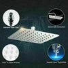 Waterfall High Pressure Bathroom Basin Bath Mixer Filler Shower Taps Set Chrome
