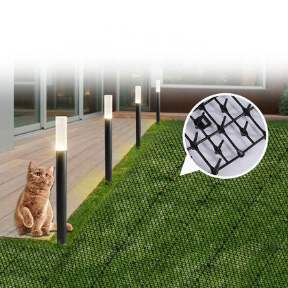 4M Cat Scat Mat Spike Anti-Cat Dog Pest Deterrent Garden Repellent Animal Scarer