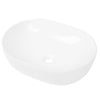 Bathroom Sink Wash Basin Ceramic Counter Large Oval Shape 490x350x135 mm
