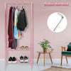 Heavy Duty Metal Clothes Storage Rack Coat Hanging Rail Shoe Stand Garment Shelf