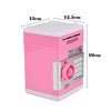 Kids Electronic Money Box Safe Piggy Bank Money Coin Note Mini ATM Cash Machine