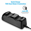 For PS4 PlayStation 4 Controller Dual Fast Charger Dock Station Charging Stand