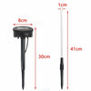 LED Solar Powered Light Outdoor Garden Path Post Lawn Yard Lamp Lights UK