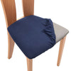 UK Stretch Dining Chair Seat Covers Removable Seat Cushion Slipcovers Protector