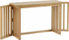 Oak Varnish Foldaway Dining Table