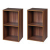 2, 3, 4 Tier Wooden Bookcase Shelving Display Shelves Storage Unit Wood Shelf
