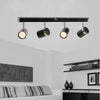 4 Way/6 Way Ceiling Spotlight Adjustable Led Spot Light Fitting Living Room Lamp