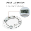 180KG DIGITAL ELECTRONIC GLASS LCD WEIGHING BODY SCALES BATHROOM HELPS LOSE FAT