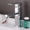 Modern Durable Monobloc Mixer Tap Bathroom Sink Basin Waterfall Faucet Chrome