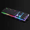 Gaming Keyboard and Mouse Set Rainbow LED USB Illuminated for PC Laptop PS4 Xbox