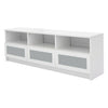 Modern TV Unit Stand TV Cabinet 3 Drawer Storage Sideboard Media Livingroom