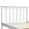 Wood 3FT Single Bed Frame Kid Adult Slatted Bedframe Bedroom Furniture White UK