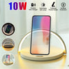 LED Desk Lamp With Fast Wireless Charger USB Rechargeable Table Bedside Light