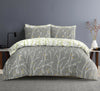 Duvet Cover Set 100% Egyptian Cotton Quilt Covers Bedding Sets Double King Size