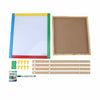 Kids Easel Wooden 2in 1 Blackboard Whiteboard White Drawing Writing Chalk Board