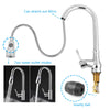 Mono Kitchen Mixer Tap Pull Out Swivel Spout Single Lever Faucet Hot & Cold