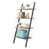 Industrial Ladder Shelf 4 Tier Bookcase Plant Flower Stand Storage Rack