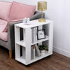 Windsor Living Room Sofa Side Table End Coffee Table with Wheels & Storage Shelf