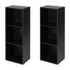 2, 3, 4 Tier Wooden Bookcase Shelving Display Shelves Storage Unit Wood Shelf