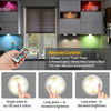 6 Pack RGB LED Kitchen Cabinet under Unit Cupboard Light Dimmable Remote Control