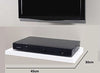 Floating Media Shelves Shelf For DVD SKY BOX TV AV Xbox Wall Mounted Matt White