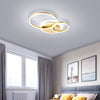 LED Ceiling Light Geometric Lamp Chic Design Lights Fixture Room Decor Lighting